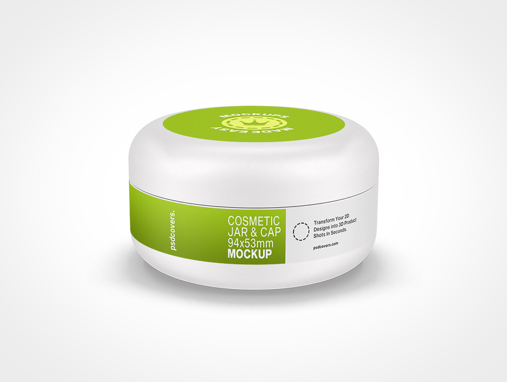 Cosmetic Jar Mockup 18r3
