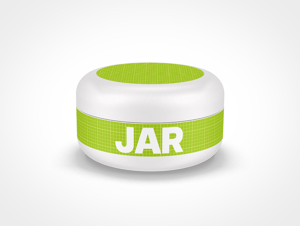 Cosmetic Jar Mockup 18r8