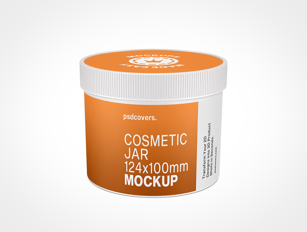 Cosmetic Jar Mockup 17r3