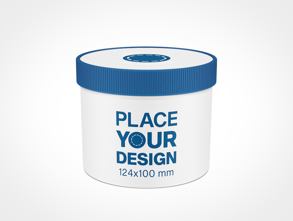 Cosmetic Jar Mockup 17r7