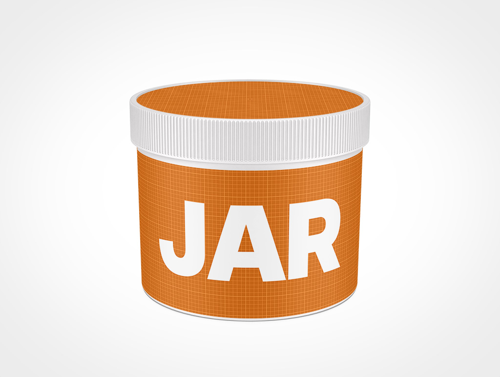 Cosmetic Jar Mockup 17r8