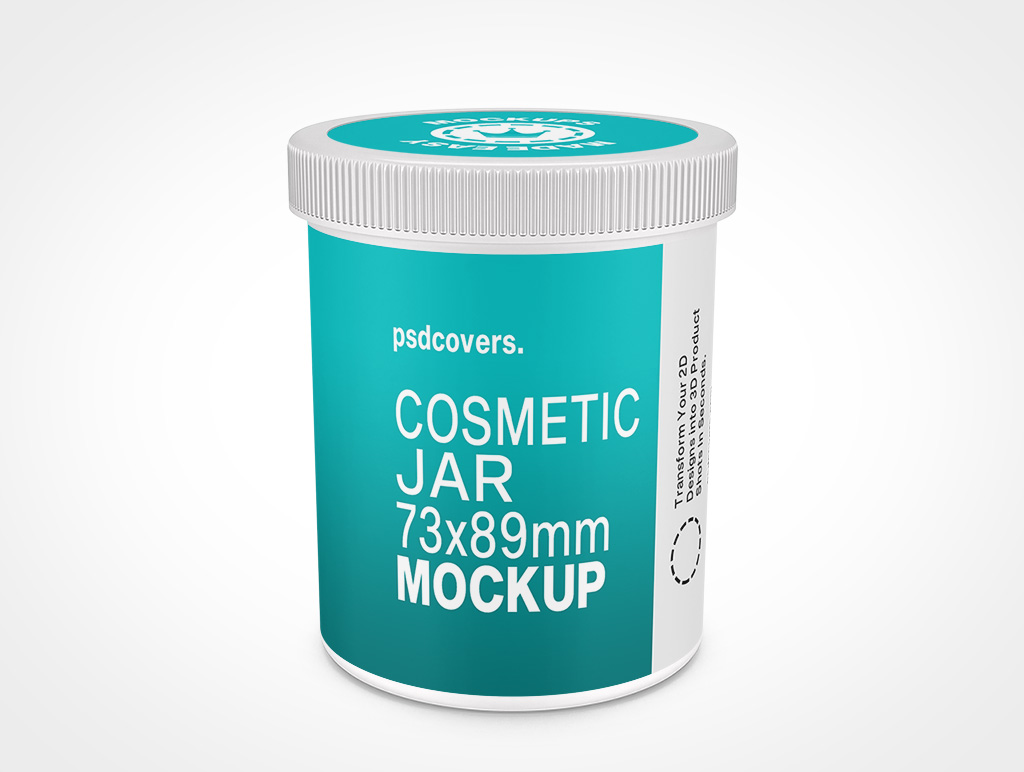 Cosmetic Jar Mockup 14r3