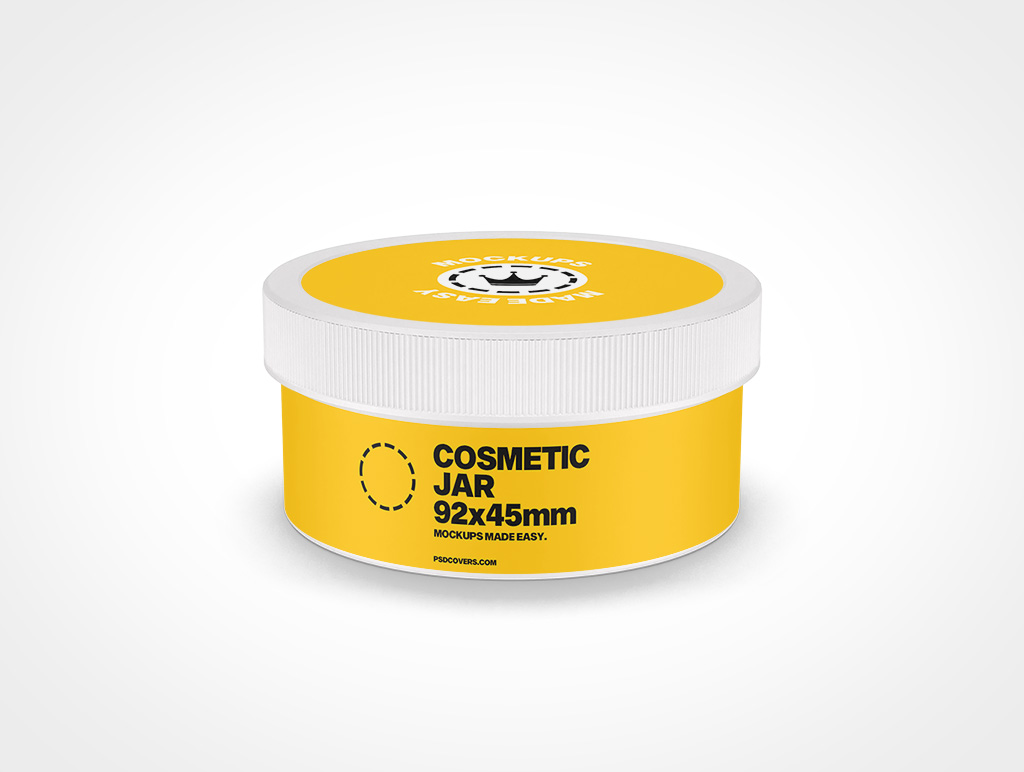 Cosmetic Jar Mockup 11r4