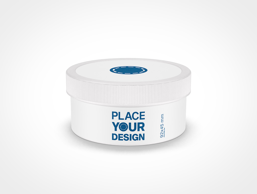 Cosmetic Jar Mockup 11r7