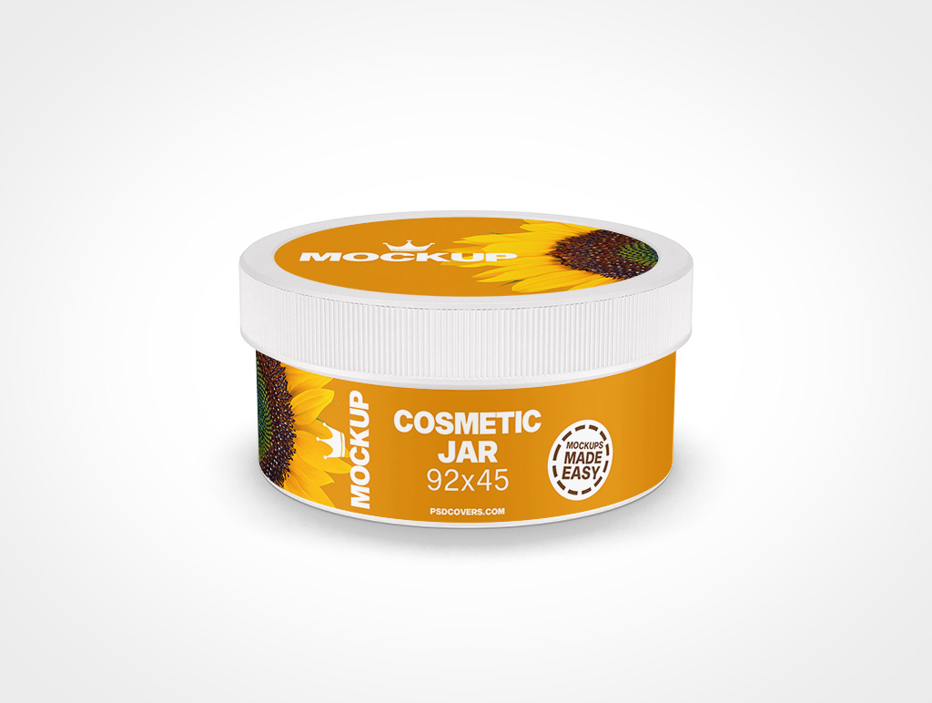 Cosmetic Jar Mockup 11r