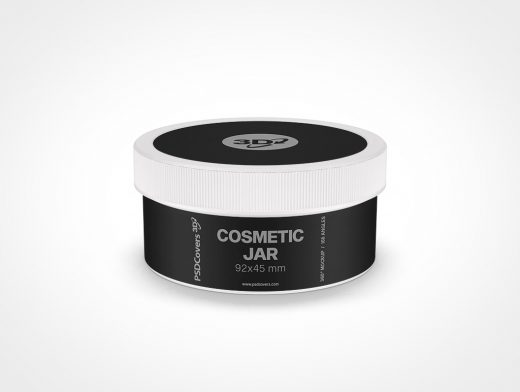 Cosmetic Jar Mockup 11