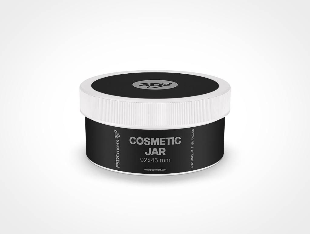 Cosmetic Jar Mockup 11