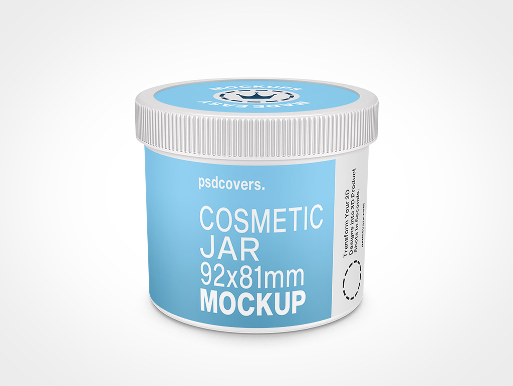 Cosmetic Jar Mockup 15r3