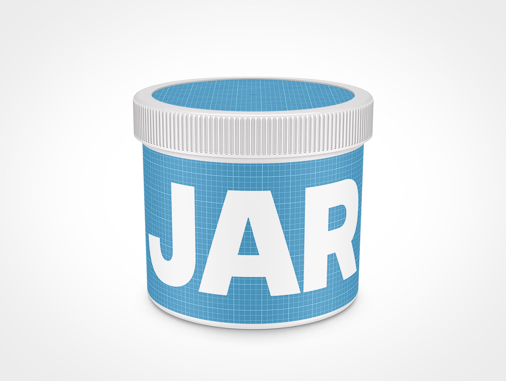 Cosmetic Jar Mockup 15r4