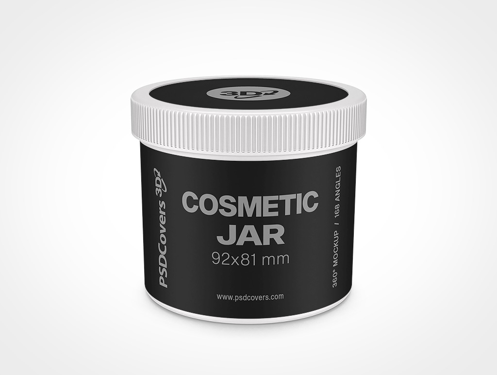 Cosmetic Jar Mockup 15