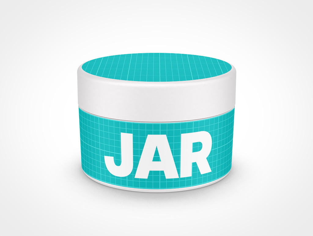 Cosmetic Jar Mockup 12r8