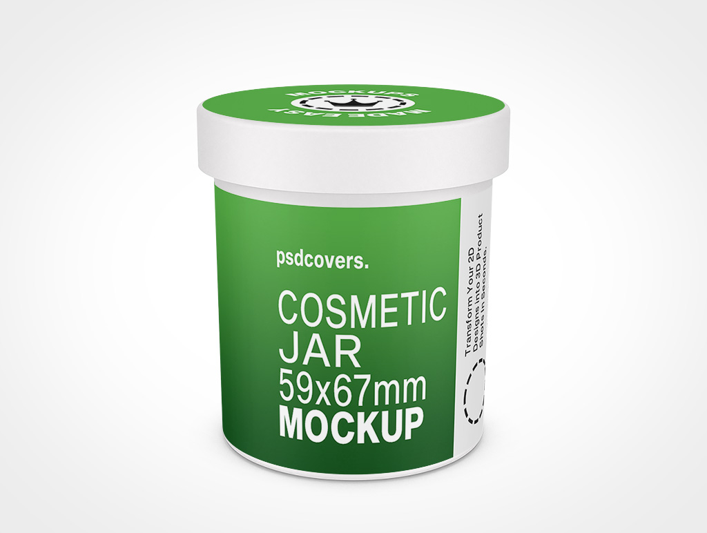 Cosmetic Jar Mockup 10r3