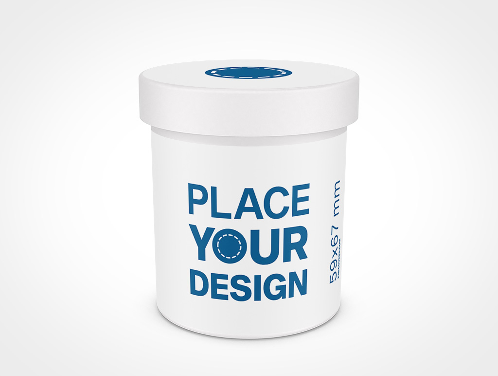 Cosmetic Jar Mockup 10r7