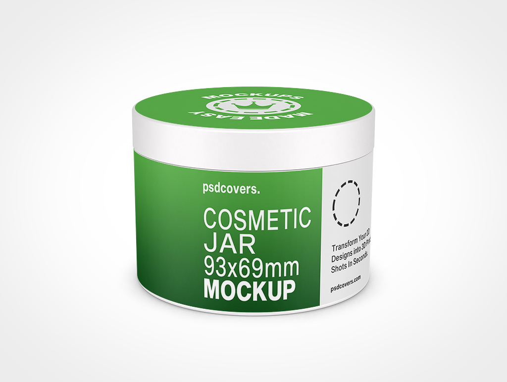 Cosmetic Jar Mockup 13r3