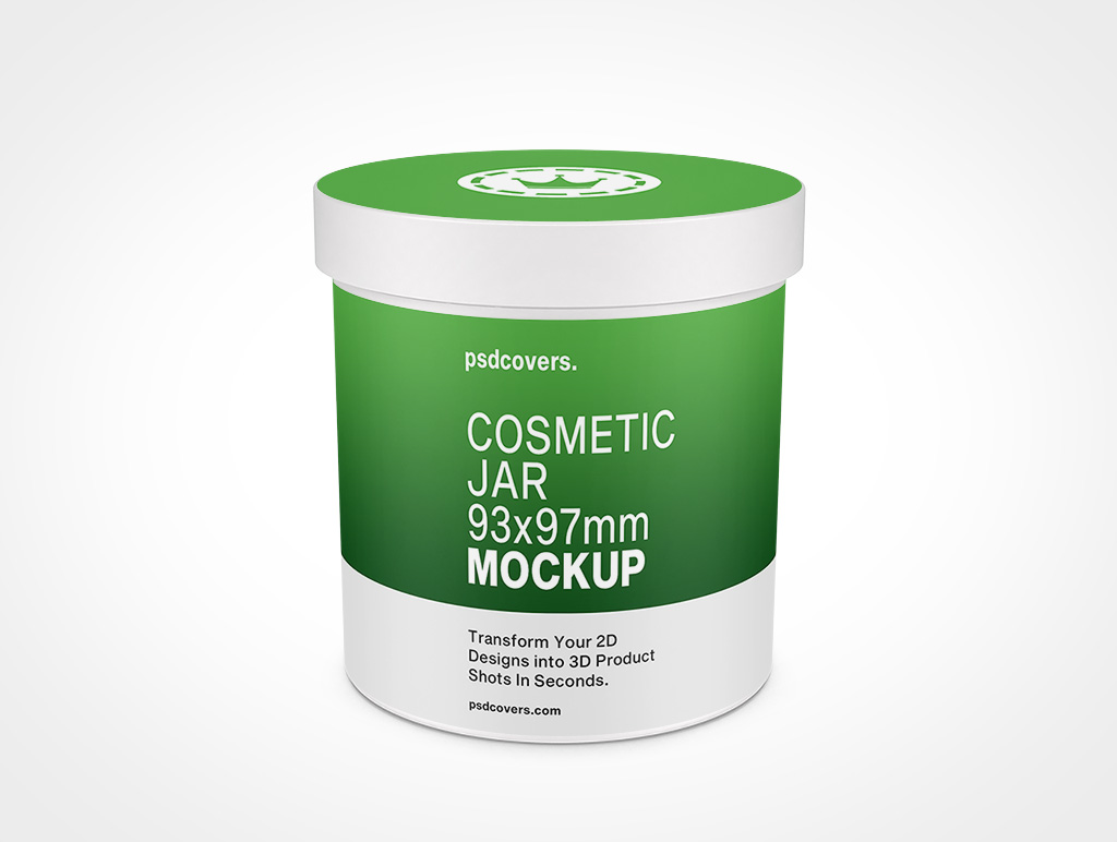 Cosmetic Jar Mockup 16r3