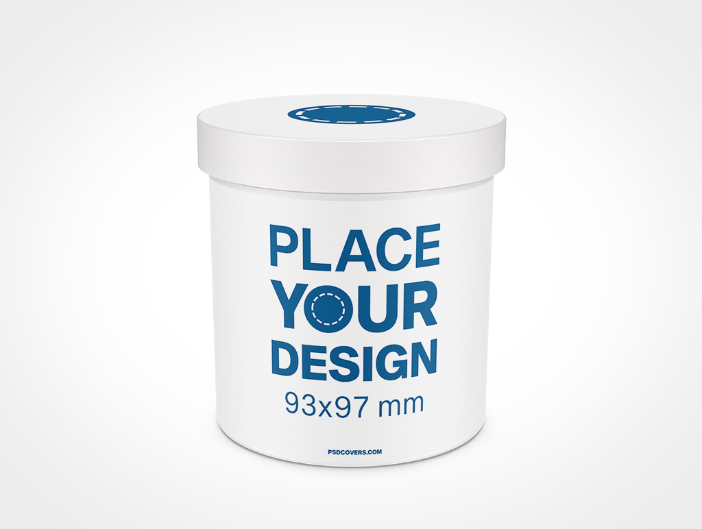 Cosmetic Jar Mockup 16r7