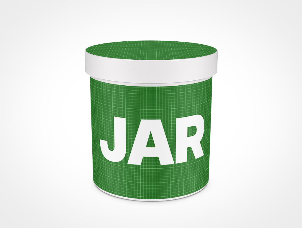Cosmetic Jar Mockup 16r8