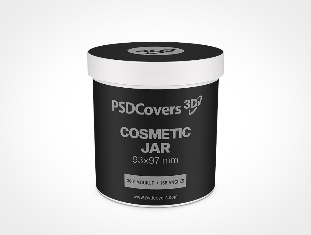 Cosmetic Jar Mockup 16