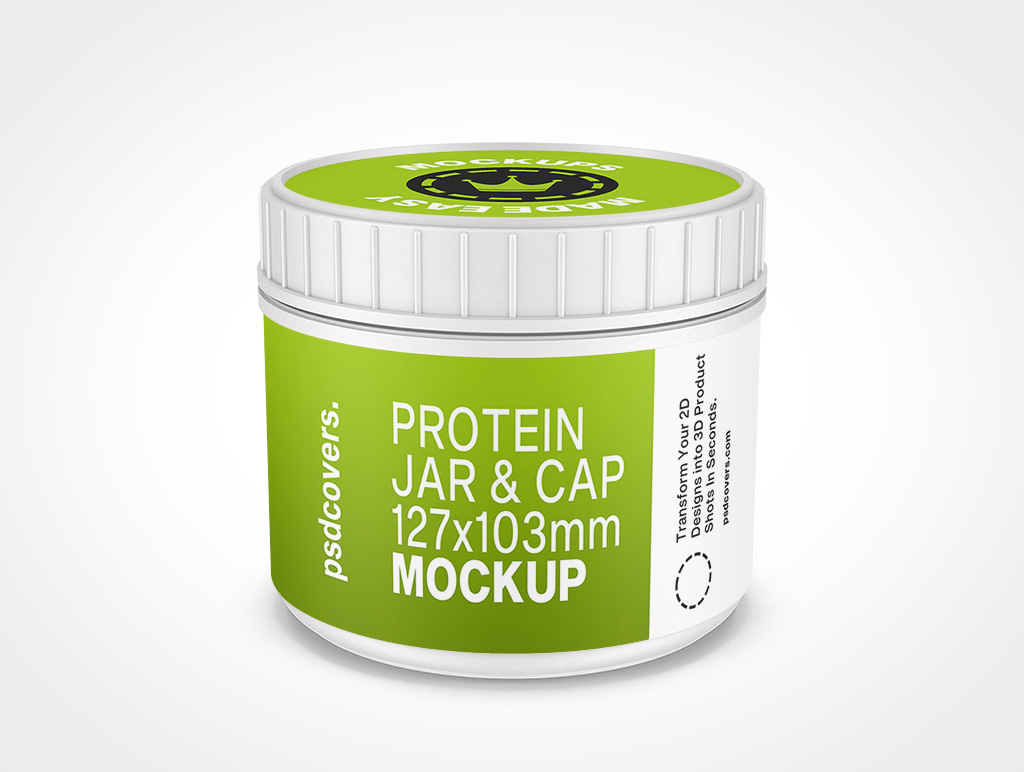 Protein Jar Mockup 4r3