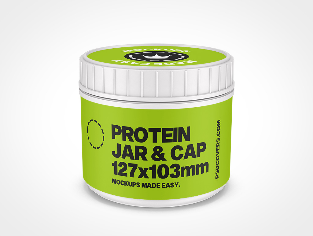 Protein Jar Mockup 4r4