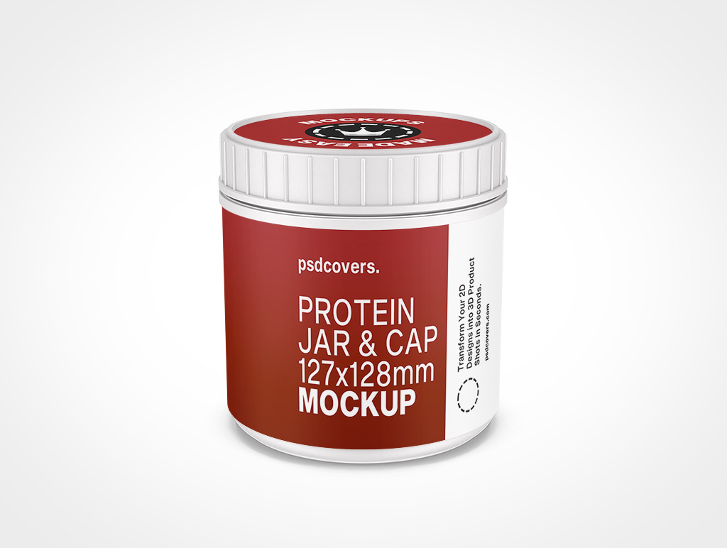 Protein Jar Mockup 5r3