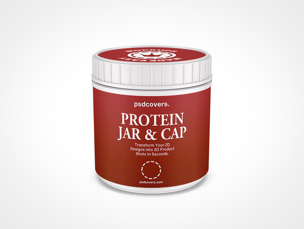 Protein Jar Mockup 5r5