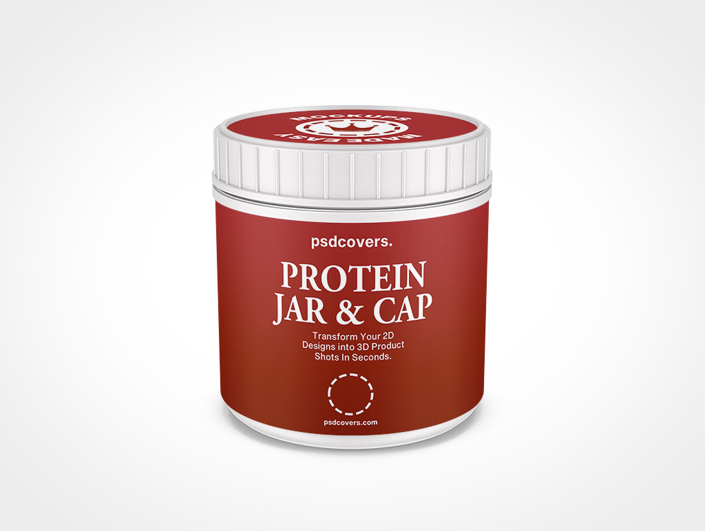 Protein Jar Mockup 5r5