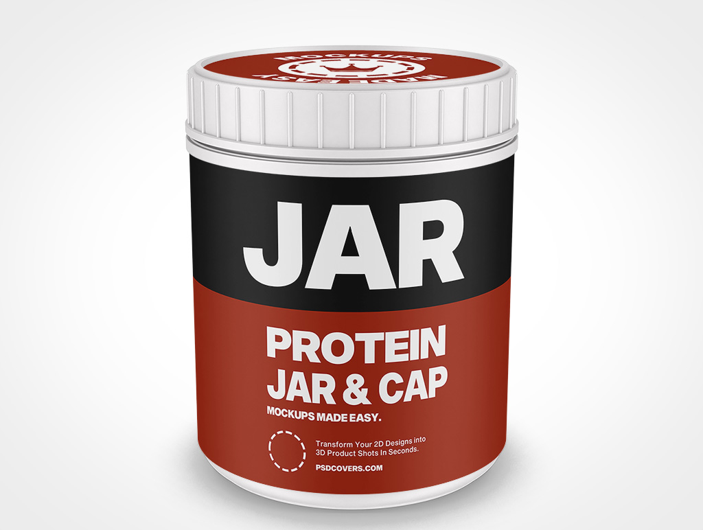 Protein Jar Mockup 8r6