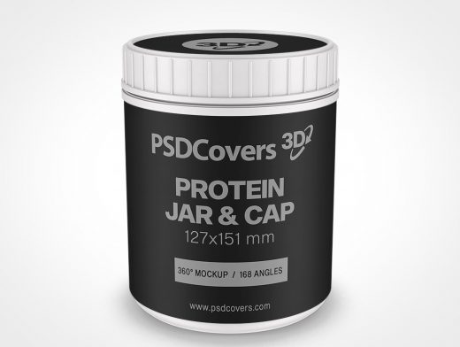 Protein Jar Mockup 8