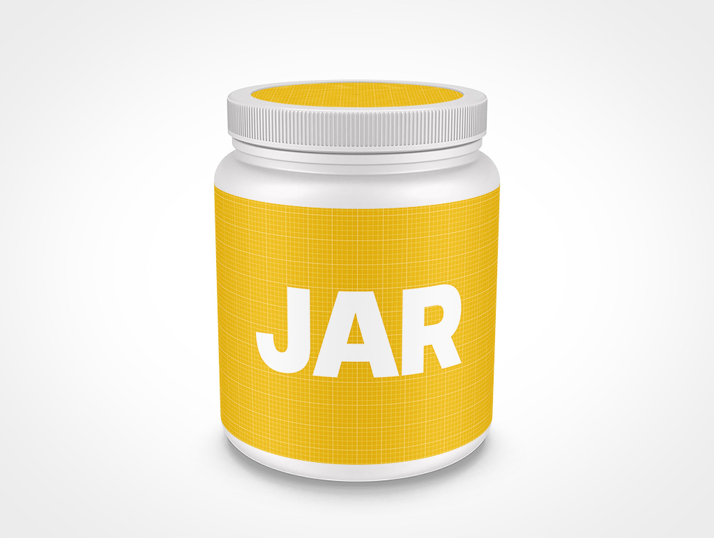 Protein Jar Mockup 3r8