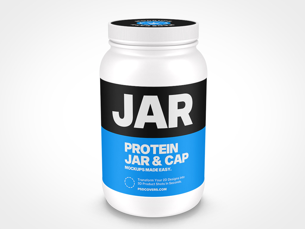 Protein Jar Mockup 7r6