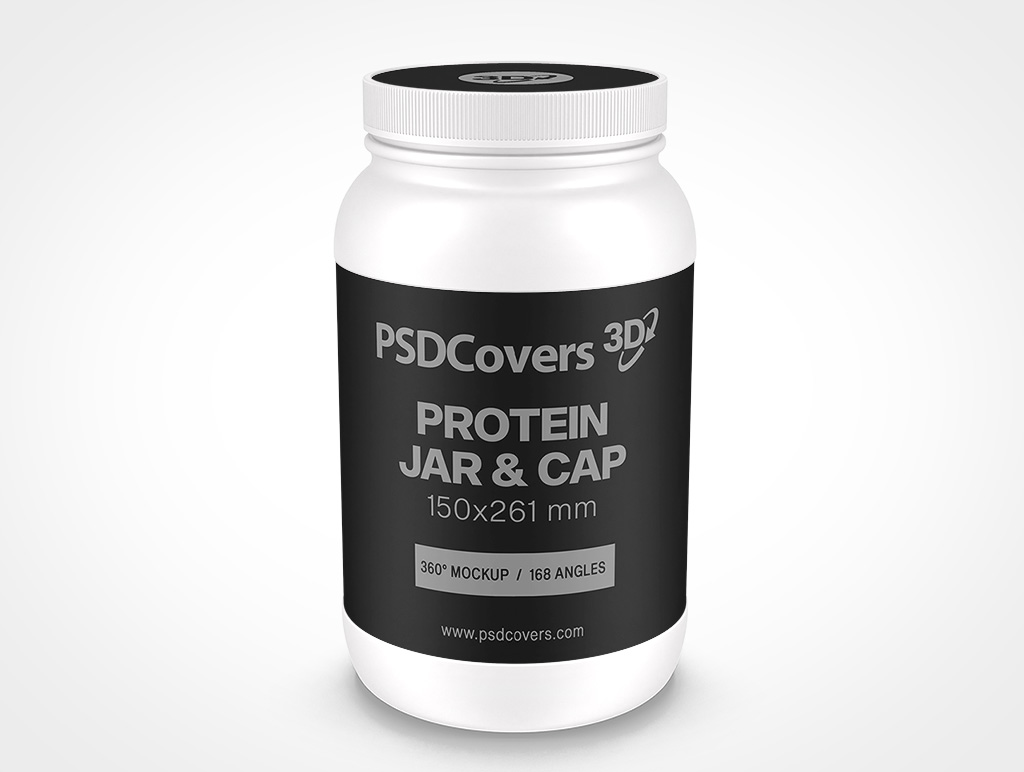 Protein Jar Mockup 7