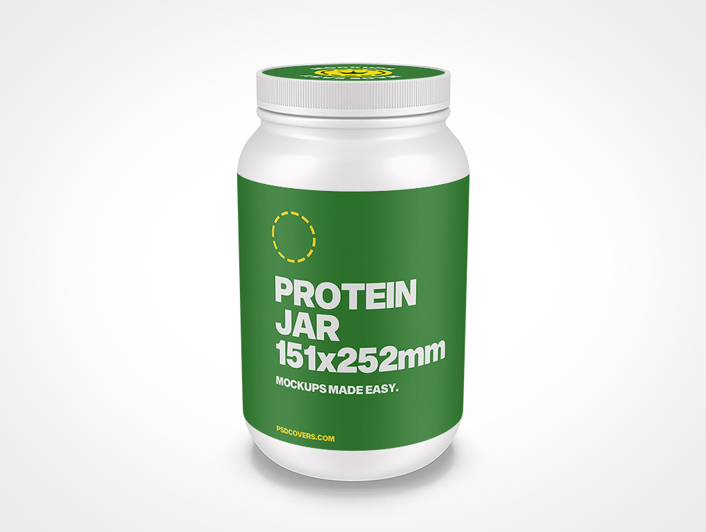 Protein Jar Mockup 1r4