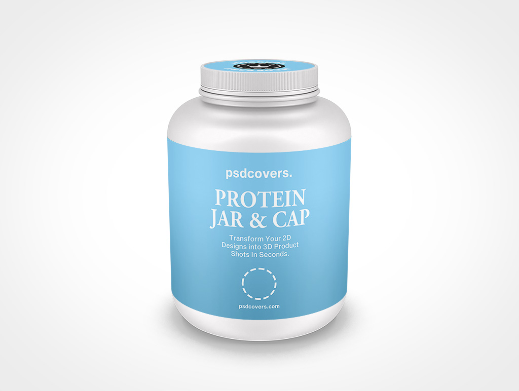 Protein Jar Mockup 6r5