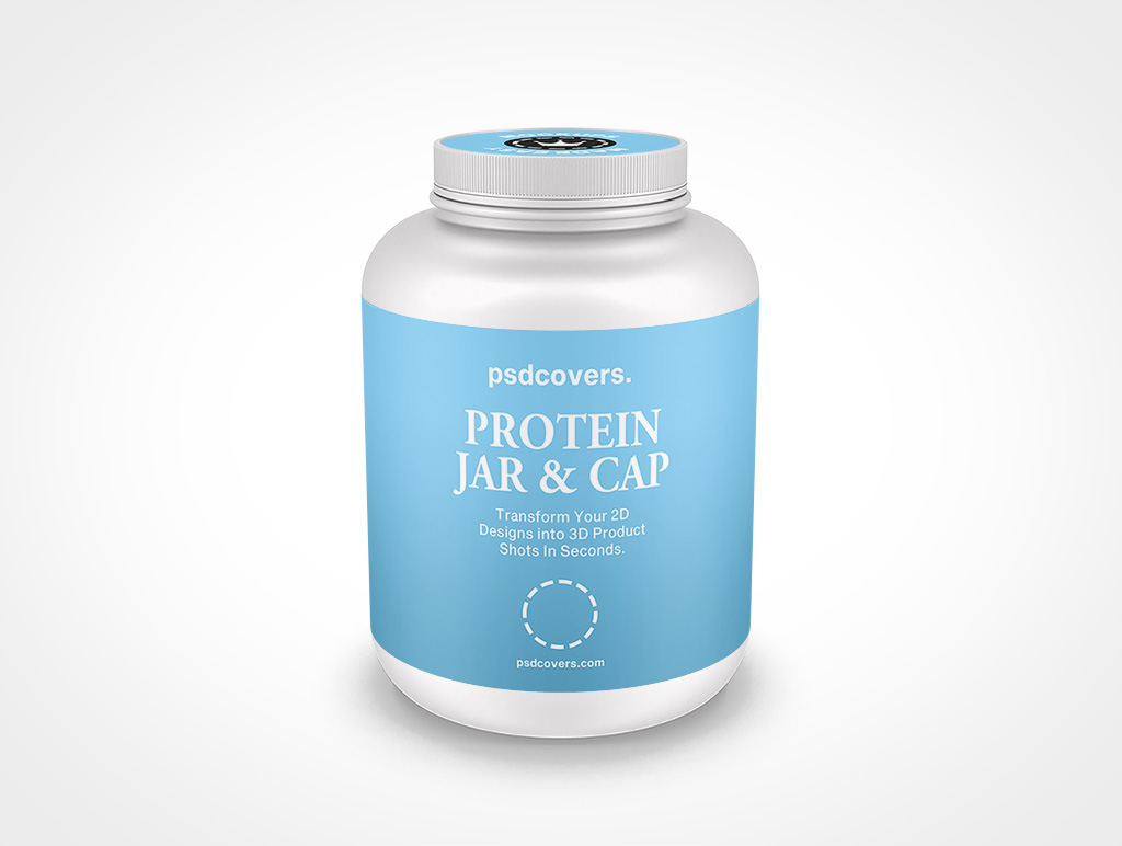 Protein Jar Mockup 6r5