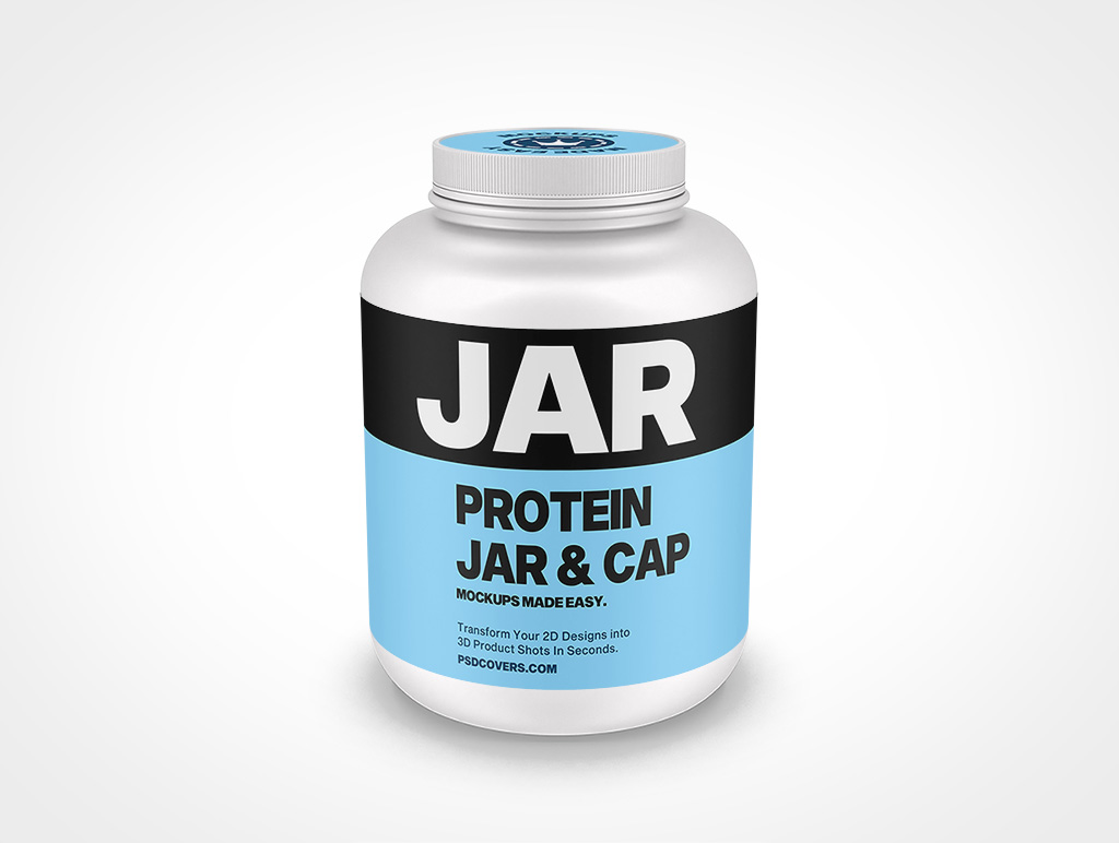 Protein Jar Mockup 6r6