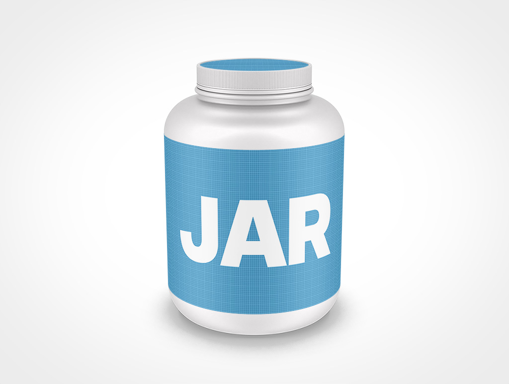 Protein Jar Mockup 6r8