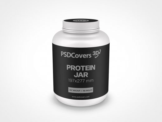 Protein Jar Mockup 6