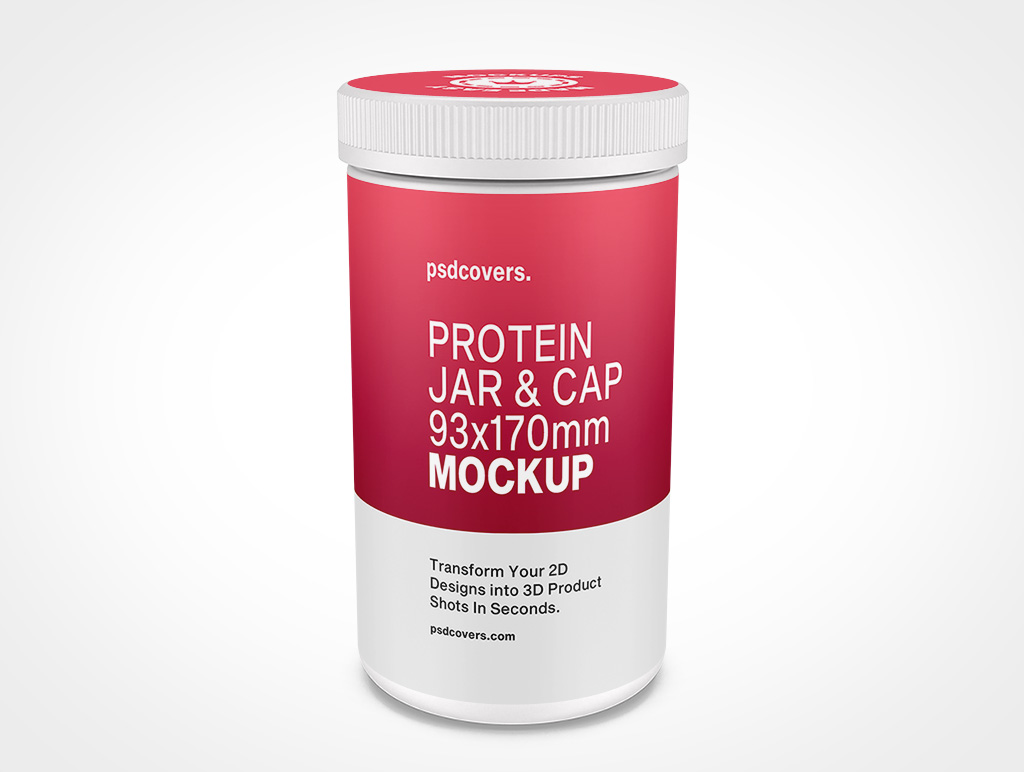 Protein Jar Mockup 9r3