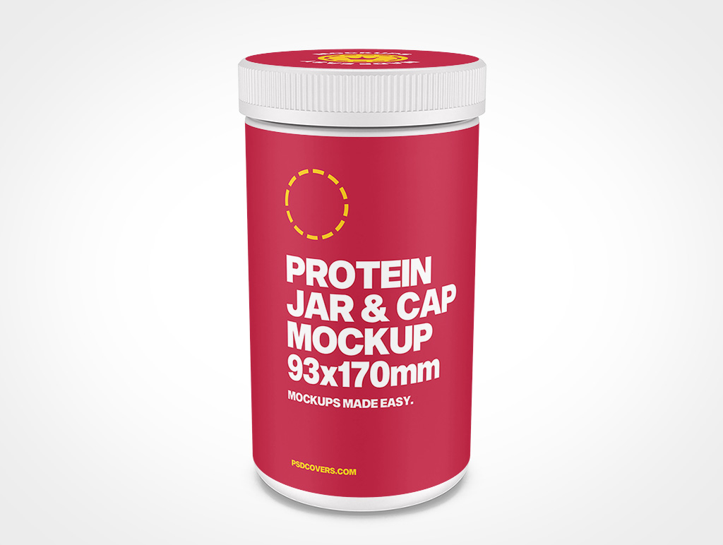 Protein Jar Mockup 9r4