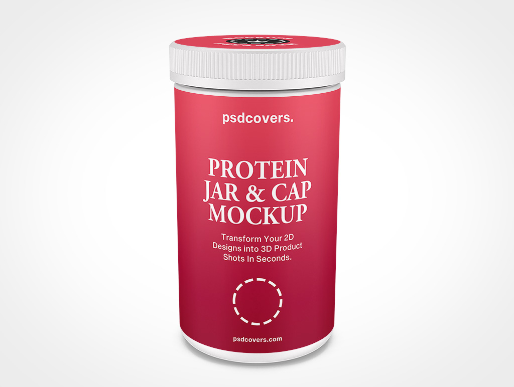 Protein Jar Mockup 9r5