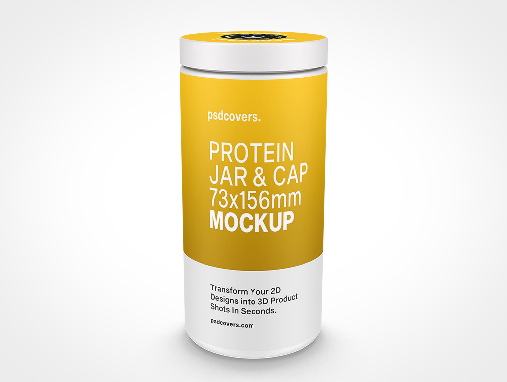 Protein Jar Mockup 2r3