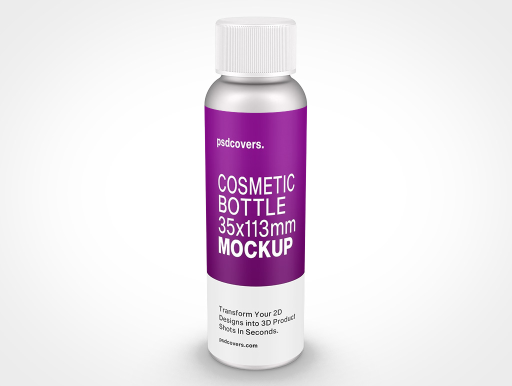 Cosmetic Cosmo Bottle Mockup 2r3
