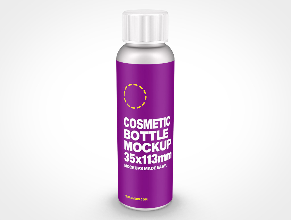 Cosmetic Cosmo Bottle Mockup 2r4