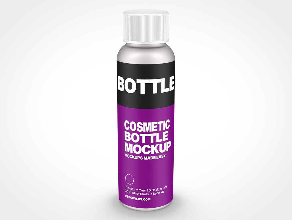 Cosmetic Cosmo Bottle Mockup 2r6