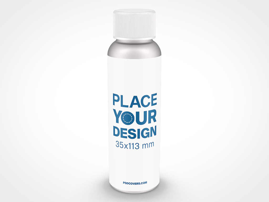Cosmetic Cosmo Bottle Mockup 2r7