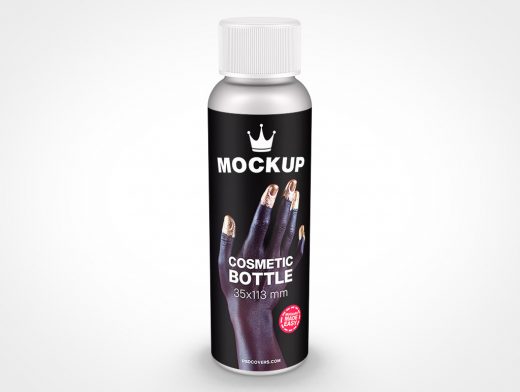 Cosmetic Cosmo Bottle Mockup 2r