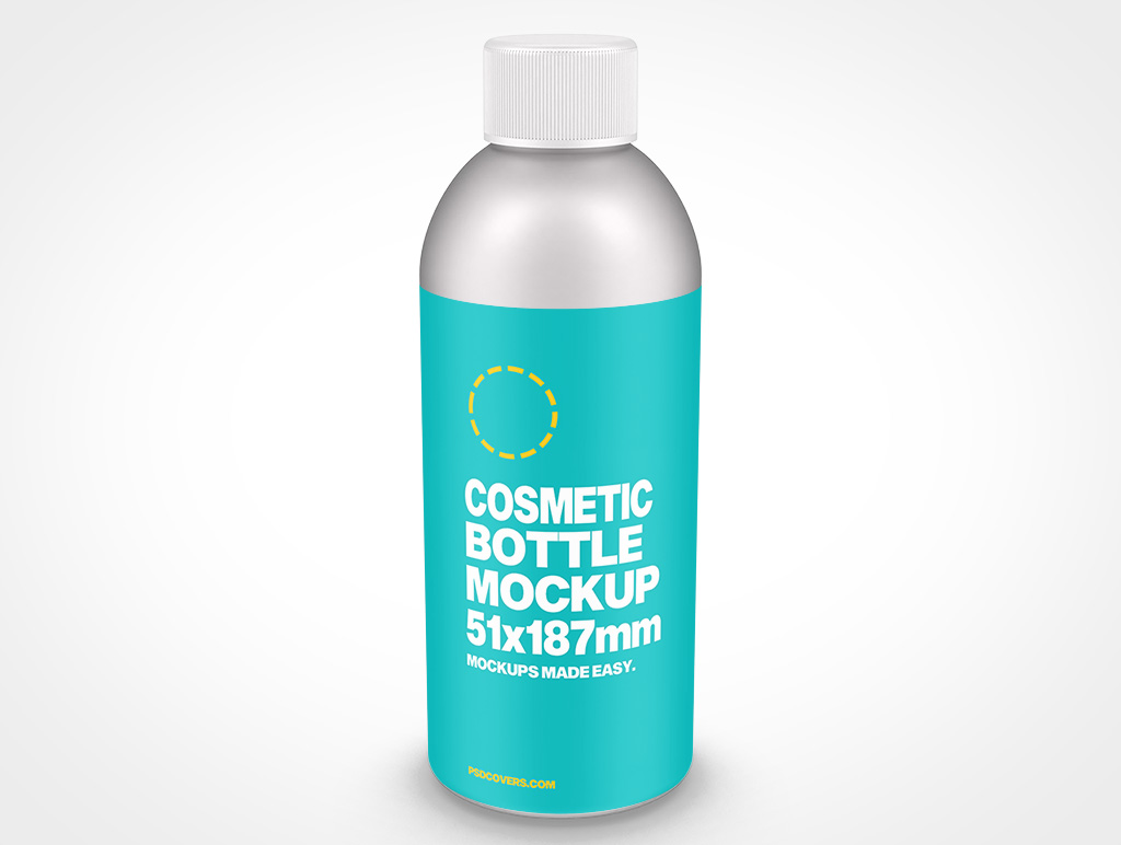 Cosmetic Cosmo Bottle Mockup 1r4