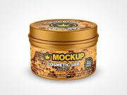 Cosmetic Tin Mockup 4r