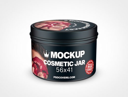 Cosmetic Tin Mockup 9r